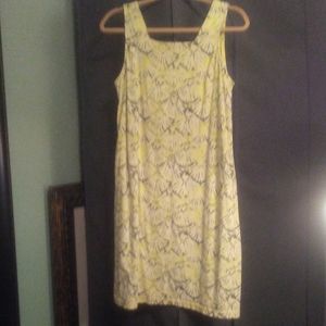 Extra comfy tank top dress with darts